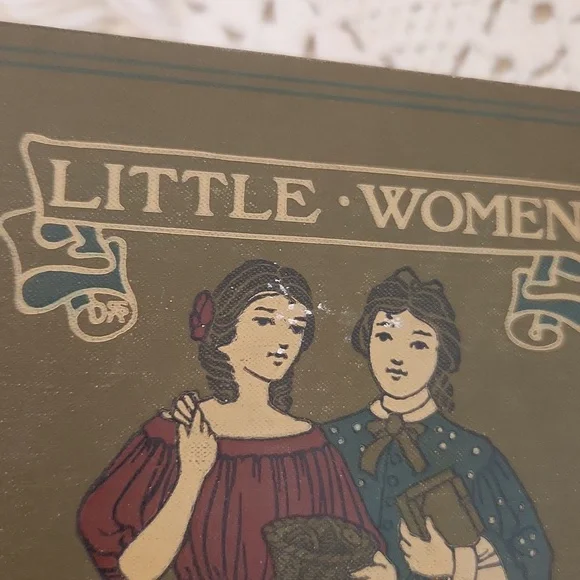 Rare 1913 Little Women by Louisa May Alcott Little Brown and Co Art - Picture 10 of 11